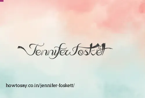 Jennifer Foskett