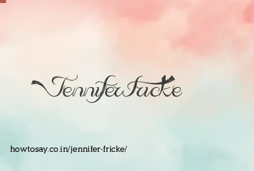 Jennifer Fricke