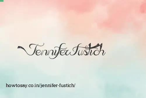 Jennifer Fustich