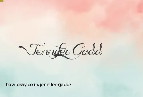 Jennifer Gadd
