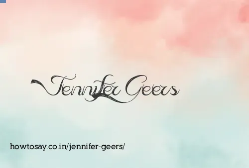 Jennifer Geers