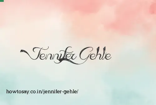Jennifer Gehle