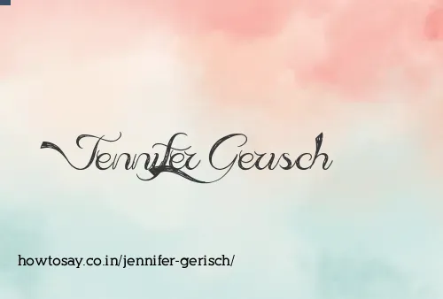 Jennifer Gerisch