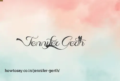 Jennifer Gerth