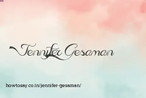 Jennifer Gesaman