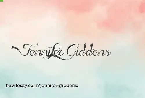 Jennifer Giddens