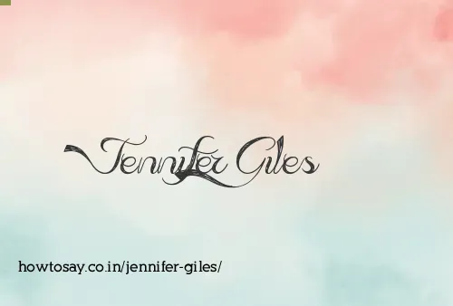 Jennifer Giles