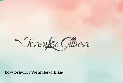 Jennifer Gillian