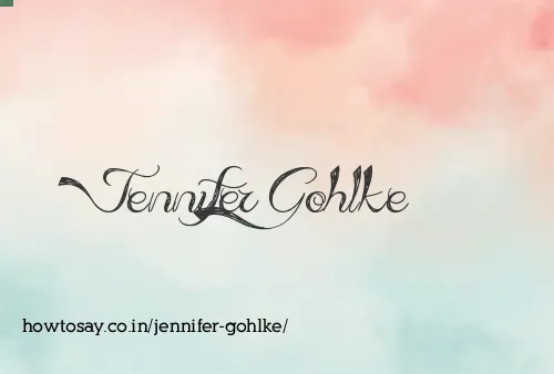 Jennifer Gohlke
