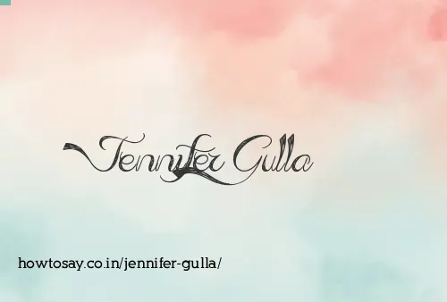 Jennifer Gulla