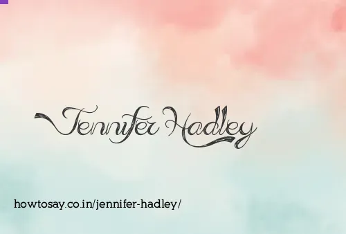 Jennifer Hadley