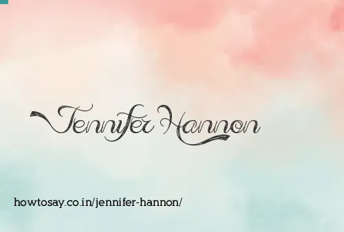 Jennifer Hannon