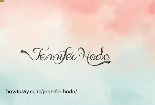 Jennifer Hodo