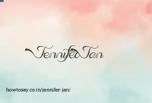 Jennifer Jan