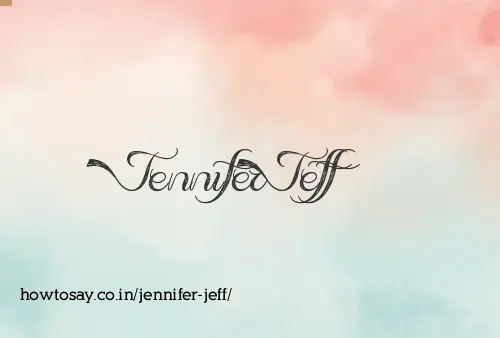 Jennifer Jeff