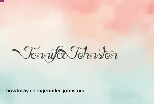 Jennifer Johnston