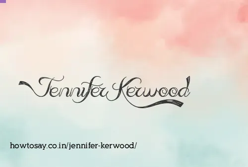 Jennifer Kerwood