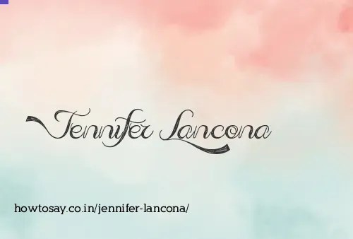 Jennifer Lancona