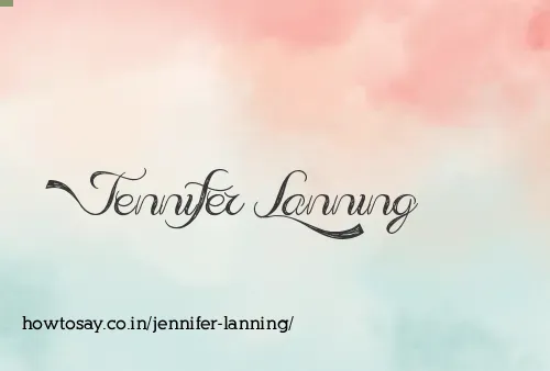 Jennifer Lanning