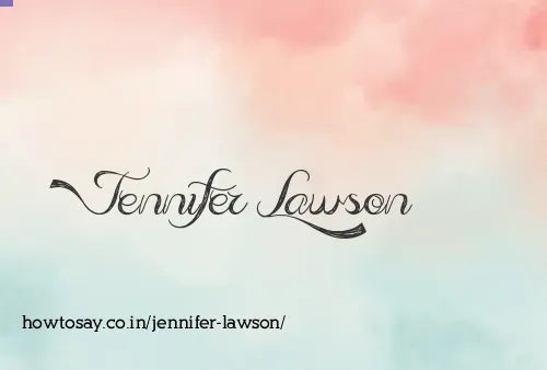 Jennifer Lawson