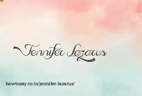 Jennifer Lazarus