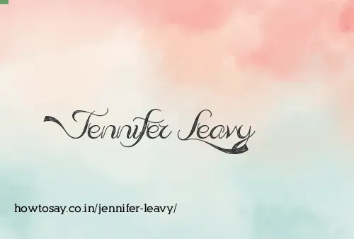 Jennifer Leavy
