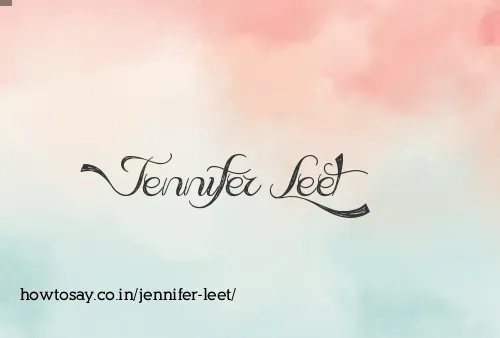 Jennifer Leet