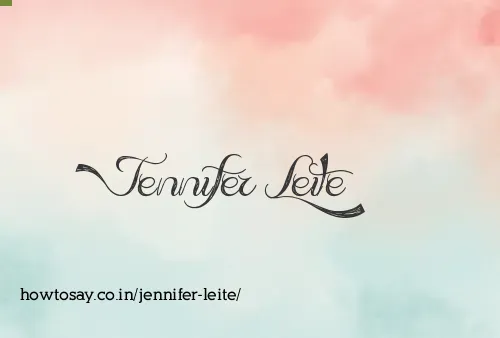 Jennifer Leite