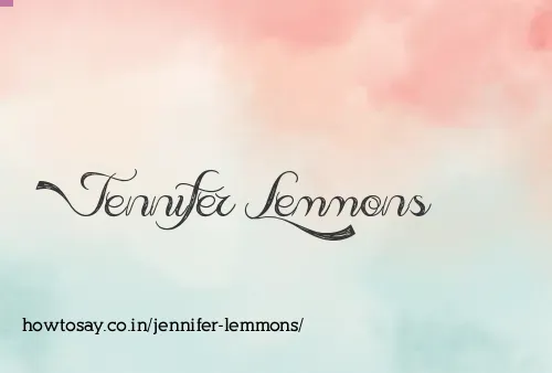 Jennifer Lemmons