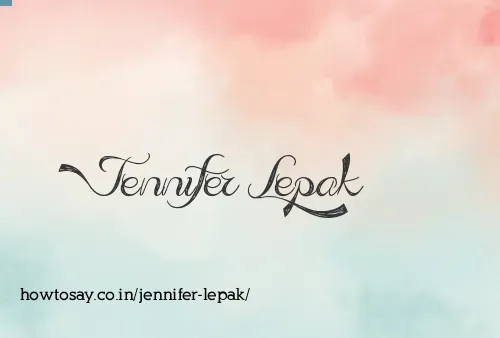 Jennifer Lepak