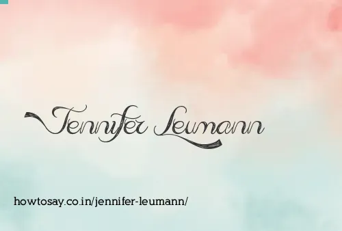 Jennifer Leumann
