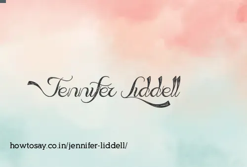 Jennifer Liddell