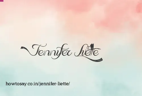 Jennifer Liette