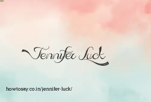 Jennifer Luck