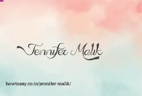 Jennifer Malik