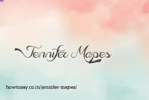 Jennifer Mapes