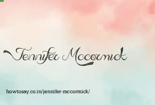 Jennifer Mccormick