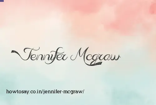 Jennifer Mcgraw