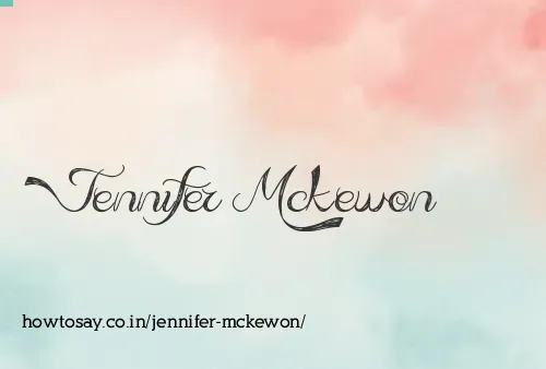 Jennifer Mckewon