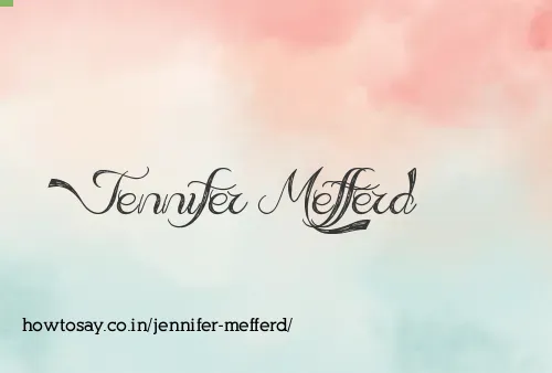Jennifer Mefferd