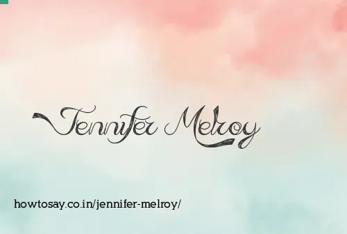 Jennifer Melroy