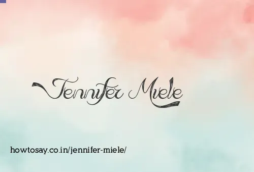 Jennifer Miele