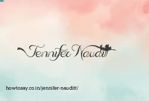Jennifer Nauditt