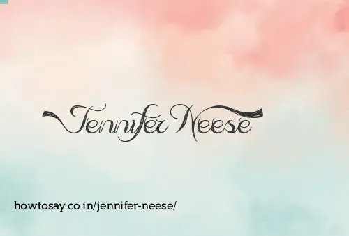 Jennifer Neese