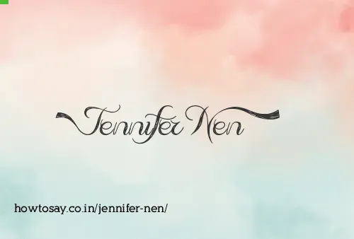 Jennifer Nen