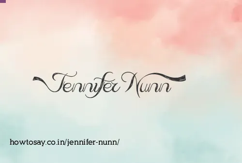 Jennifer Nunn