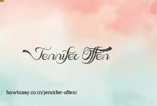 Jennifer Offen