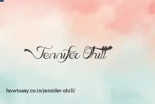 Jennifer Ohill