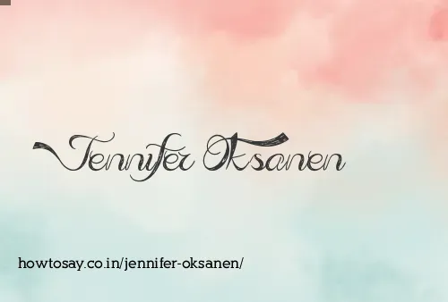 Jennifer Oksanen