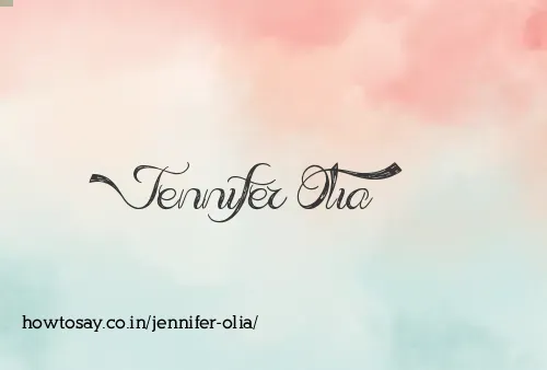 Jennifer Olia